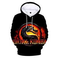 

2019 Hot game Mortal Kombat 11 hoodie 3D printing Mortal Kombat 11 new arrival hoodie