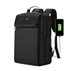 hot sale fashion water proof hidden compartment usb handmade business laptop bags for men backpack