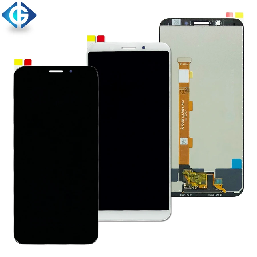 

for Oppo Mobile Phone Pantalla LCD Touch Display Replacement With Digitizer Assembly for Oppo A83 LCD, Black white display for oppo a83