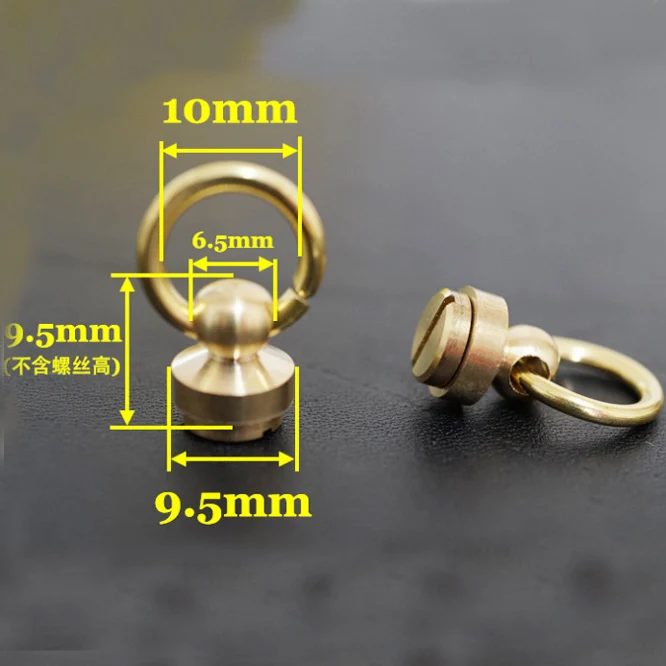 
Brass Spherical Copper Pull head For Coin Button 