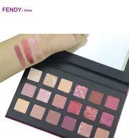 

2019 Popular Cosmetics Private Label Makeup Palettes Eye Shadow with LED Light