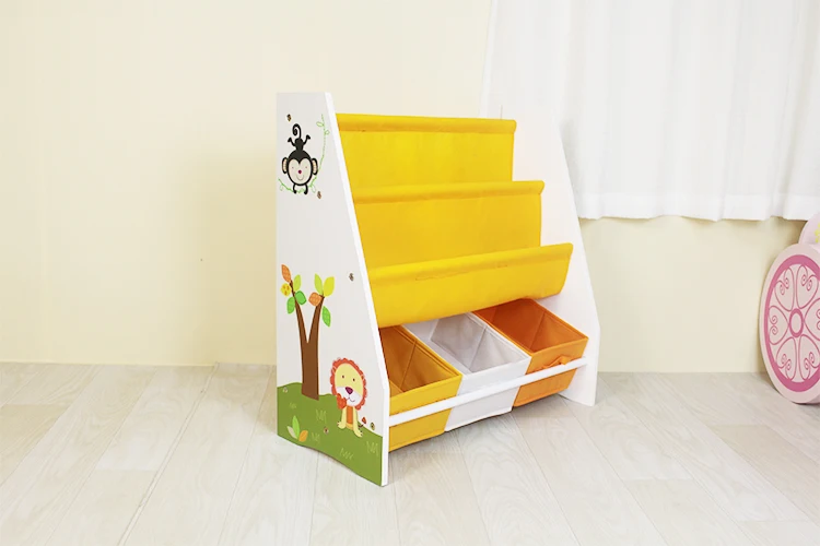 Weifu Cheap Toy Storage Organizer Wooden Book Shelf For Kids Buy
