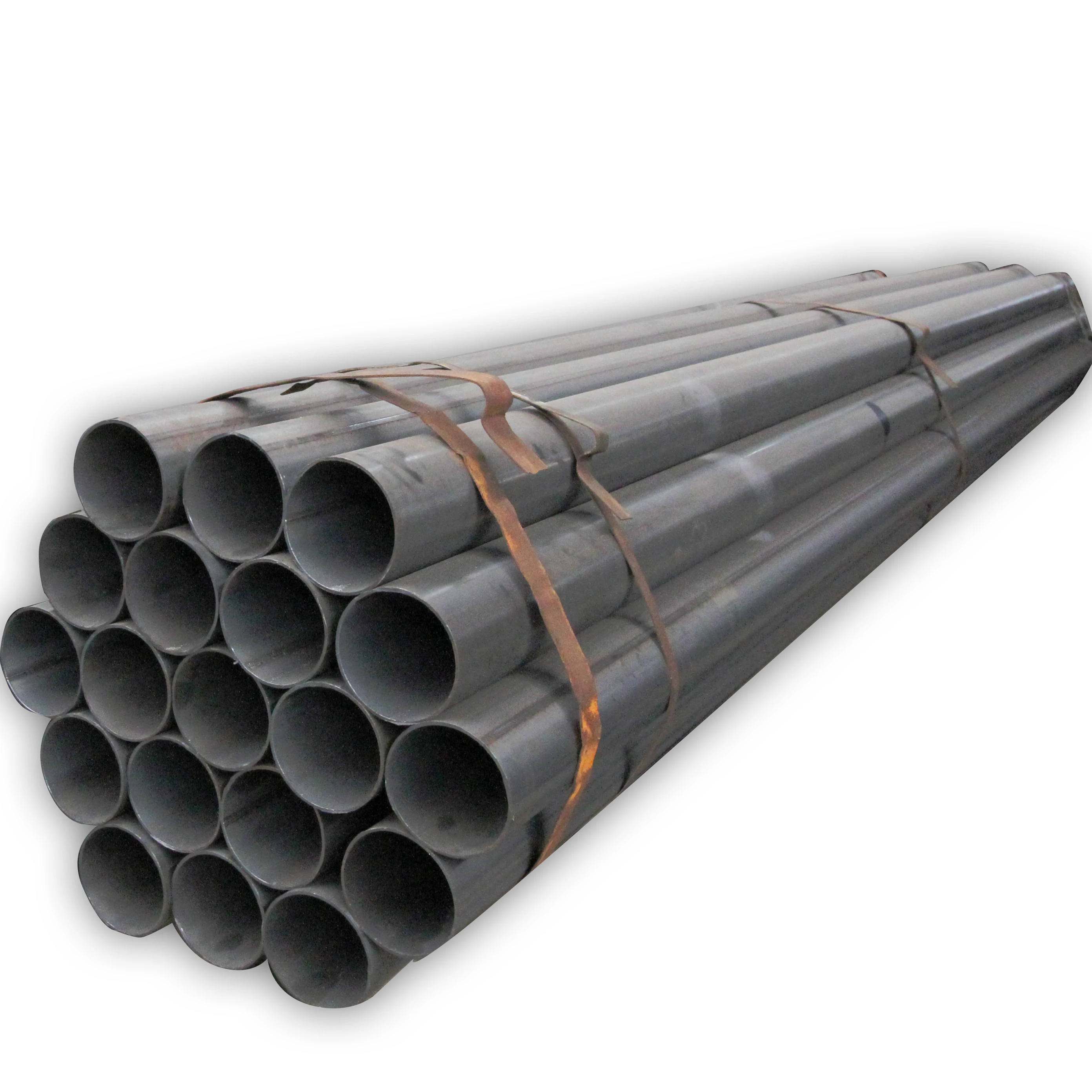 quality erw carbon round steel pipe for oil and gas line pipe