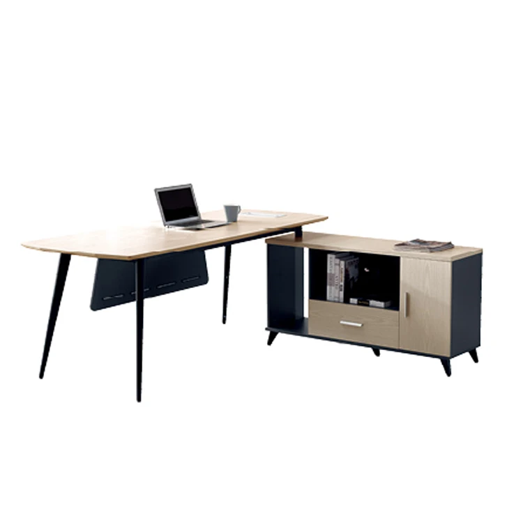 
Latest modern wooden design executive designer ceo office table desk 