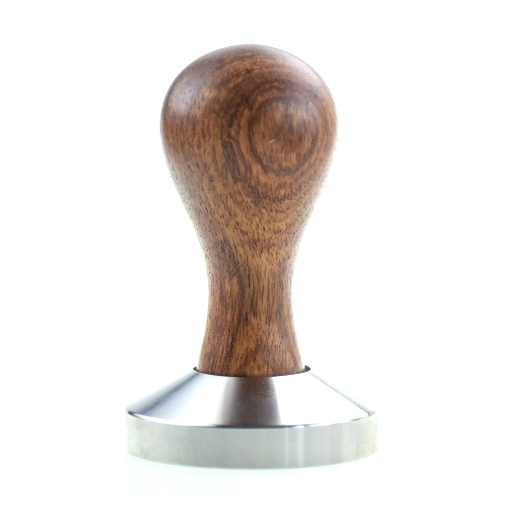 

Ecocoffee 53MM Coffee Tamper Stainless Steel Base Wooden Handle Coffee Powder Smoothing Tampering Accessories