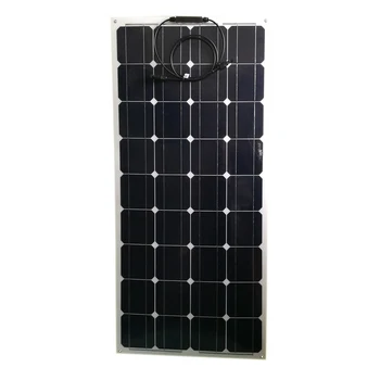 solar panel efficiency 100w larger flexible
