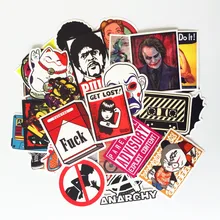 50 pcs Mixed funny hit stickers for kids Home decor jdm on laptop sticker decal fridge skateboard doodle stickers toy stickers