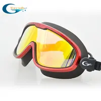 

new design HD Large frame coated anti-fog swimming goggles