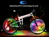 Professional programmable images led lighting led flashlights for bike wheel ,bicycle wheel