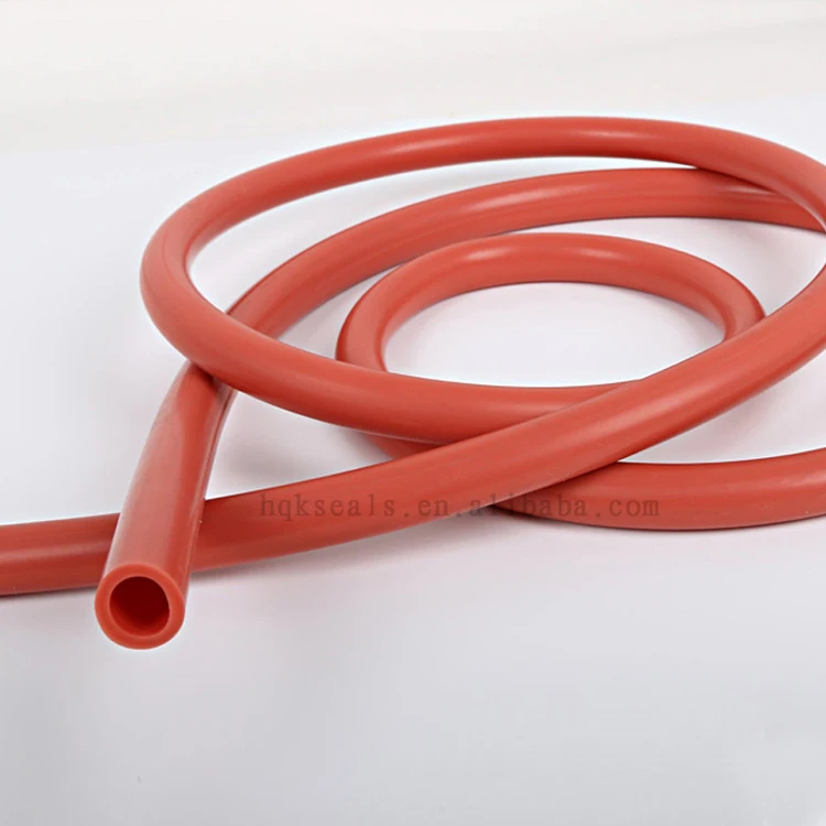 High Quality Silicone Rubber Tube Soft 1mm 2mm Thin Wall Red White
