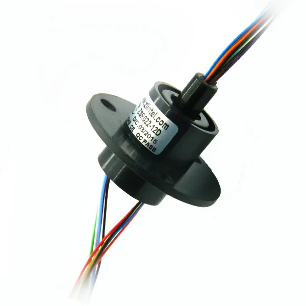 12v 2a Rotating Electrical Connector Slip Ring Connector Electrical