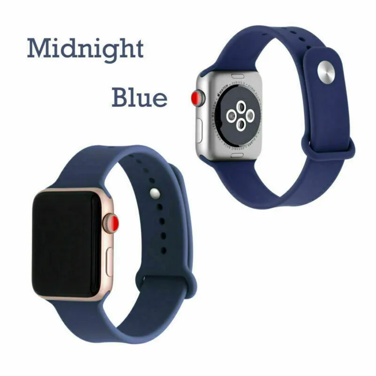 

Amazon 2019 New Soft Silicone Watch Women Strap for Apple Watch Band 42mm, Pure color