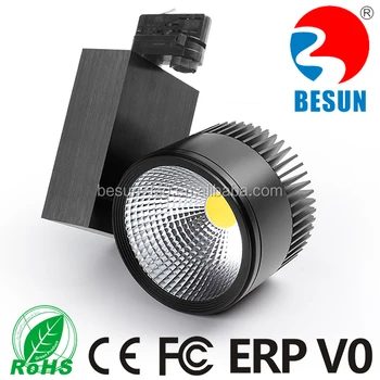 Car Showroom Focus Lighting High Power 40w Cob Led Track Light