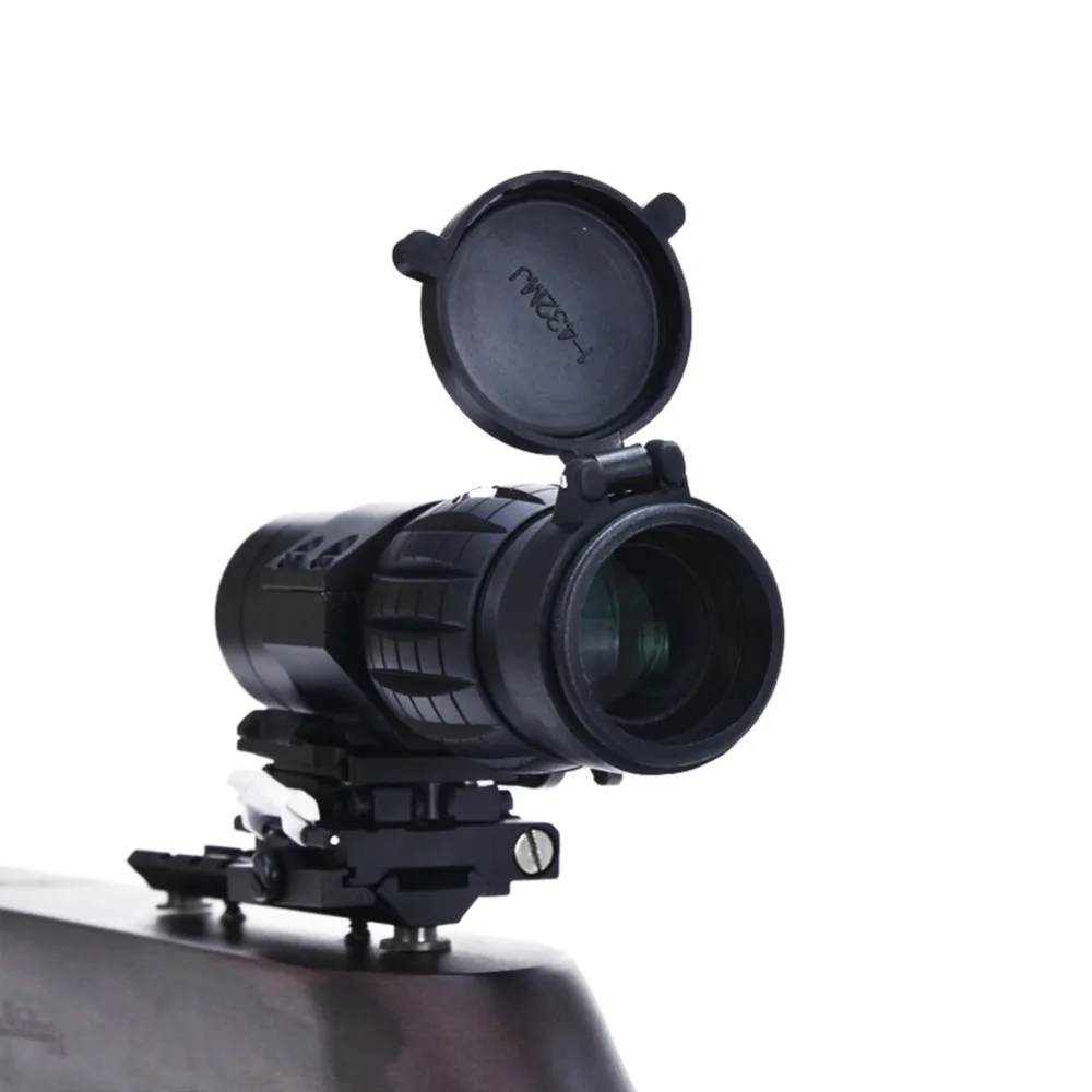 

Hunting Airsoft Rifle Accessories Tactical 3X Magnifier Scope Sight with Flip To Side 20mm Rail Mount Scopes For Picatinny Rail