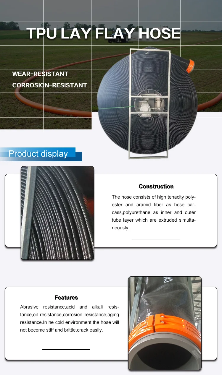 Low Price Tpu Lay Flat Ducting Polyurethane Air Compressor Hose - Buy ...