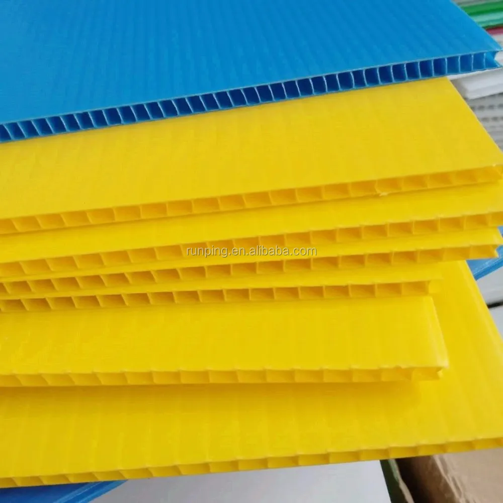 Custom Size Pp Corrugated Plastic Sheets 4x8 Buy Corrugated Plastic