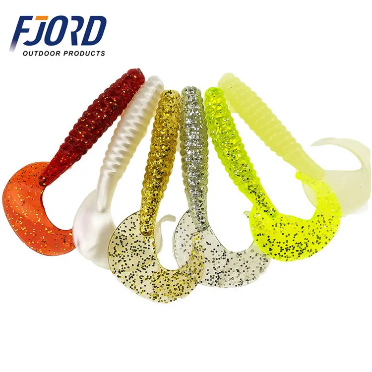

FJORD 90mm 5.5g soft plastic Fishing Lures, 6color