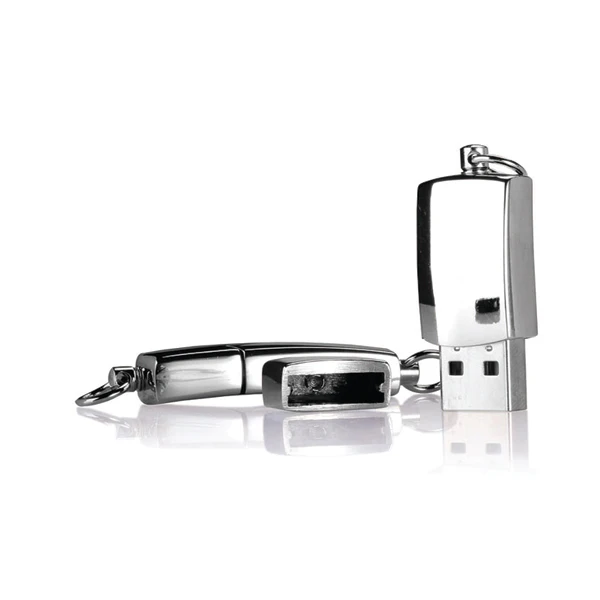 

Pen Drive Key Chains Silver Metal Bulk 4GB USB Flash Key chain usb