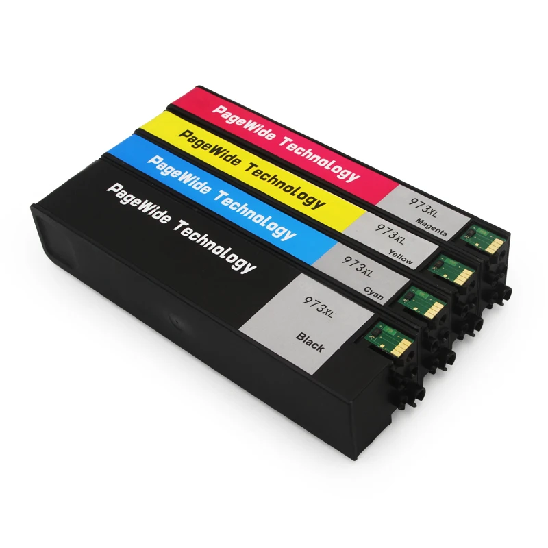 Ocbestjet 973 973XL Remanufactured Ink Cartridge With Ink for HP PageWide Pro 452dn/dw MFP 477dn/dw 552dn/dw Managed P55250dw