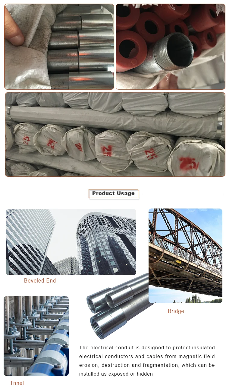 All Sizes Gi Conduit Pipe For Electrical Wire Buy 3/4" Electrical