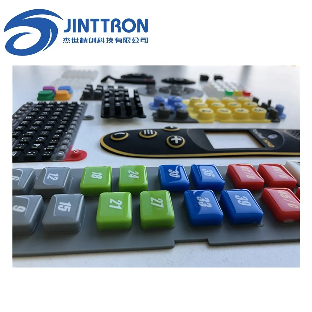 
2019 New Launched Custom Silicone Push Rubber Button Keypad 