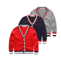 

Cheapest price long sleeve v-neck baby boy sweater cardigan