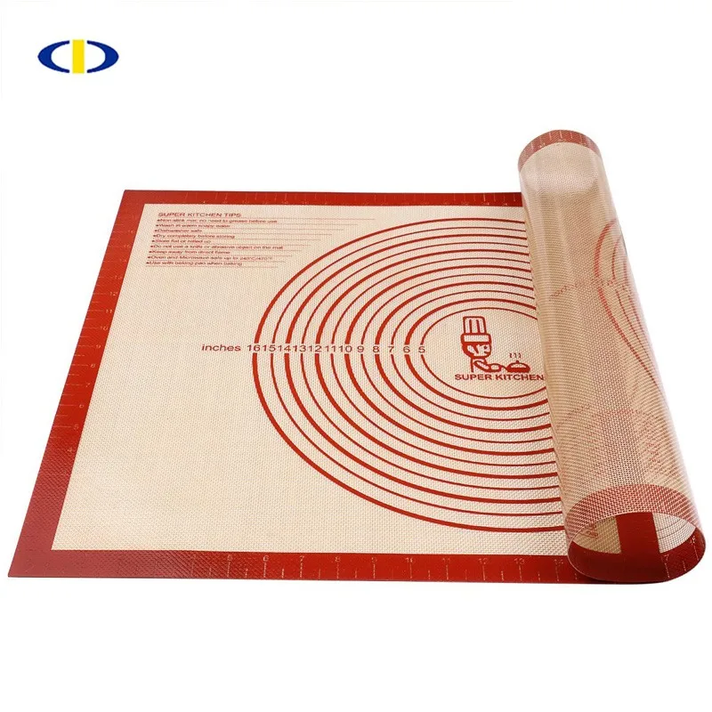 

Non Stick Extra Large Rolling Non-Slip Silicone Pastry Mat with Measures