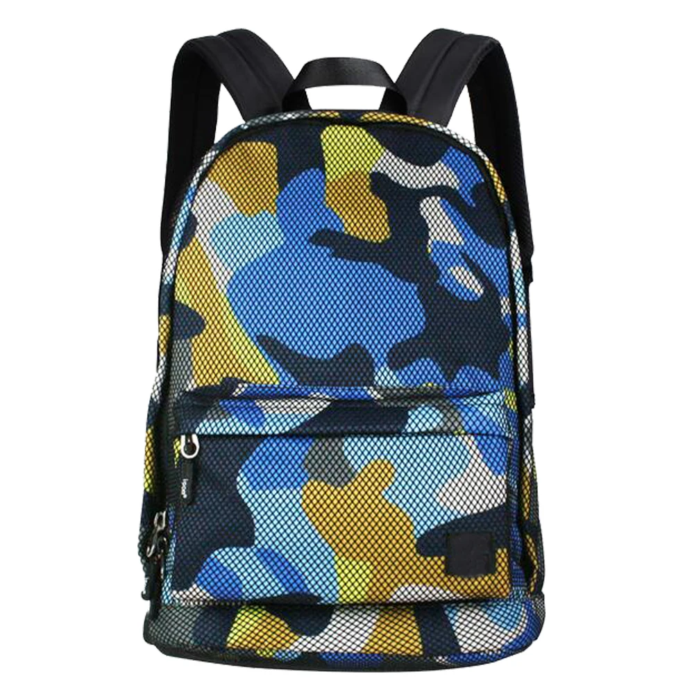 

Wholesale new design custom cotton canvas casual school backpack 17.5'' laptop bag