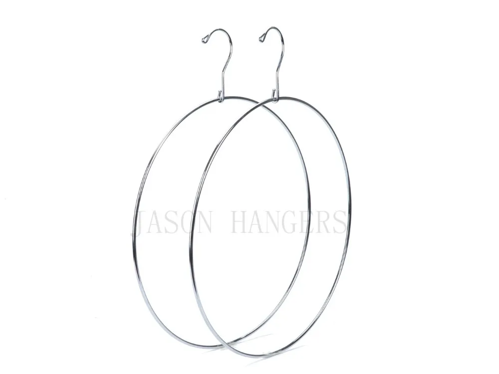 Mts005 Chrome Metal Round Hanger,Swimwear Display Hanger,Bikini Hanger