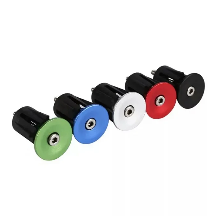 1Pair Cycling Bicycle handlebar end caps  Grips Aluminum Alloy Bike Handle Bar End Plugs New Bike Parts
