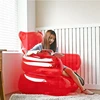Cute bear blow up chair furniture inflatable sofa chair for party holiday