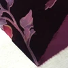 Burn out Flower Printed Woven Nylon Velvet Fabric