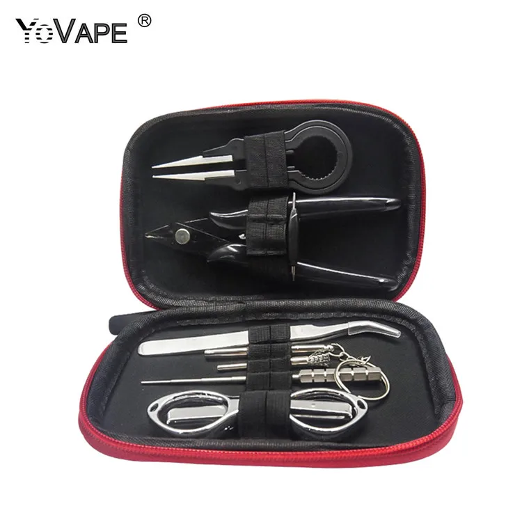 

VAPE DIY TOOLS KITS VAPOR TECH TOOLING STARTER KIT FOR RBA RDA ATOMIZER, N/a