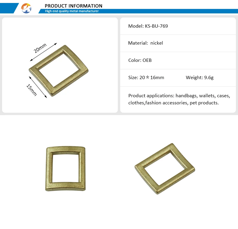 Buckle Bag Metal
