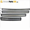 factory wholesale IP67 Black Panel truck 50 inch roof mount curved led bar light 288 watt dual row for Chevy Colorado