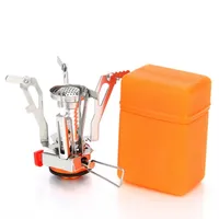 

Ultralight Outdoor Mini Gas Stove Windproof Folded Stoves for Camping