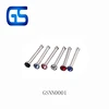 Hot sale Straight Colorful Crystal Nose Ring Stud Body Piercing Jewelry