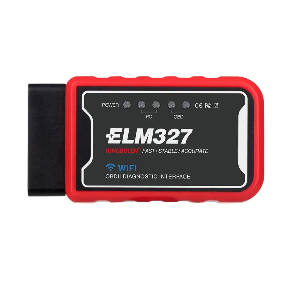 

KINGBOLEN ELM327 V1.5 WIFI Support IOS/Android elm 327 V1.5 Car Diagnostic Tool ELM 327 WI-FI 16pin obd obd2 Diagnostic Scanner