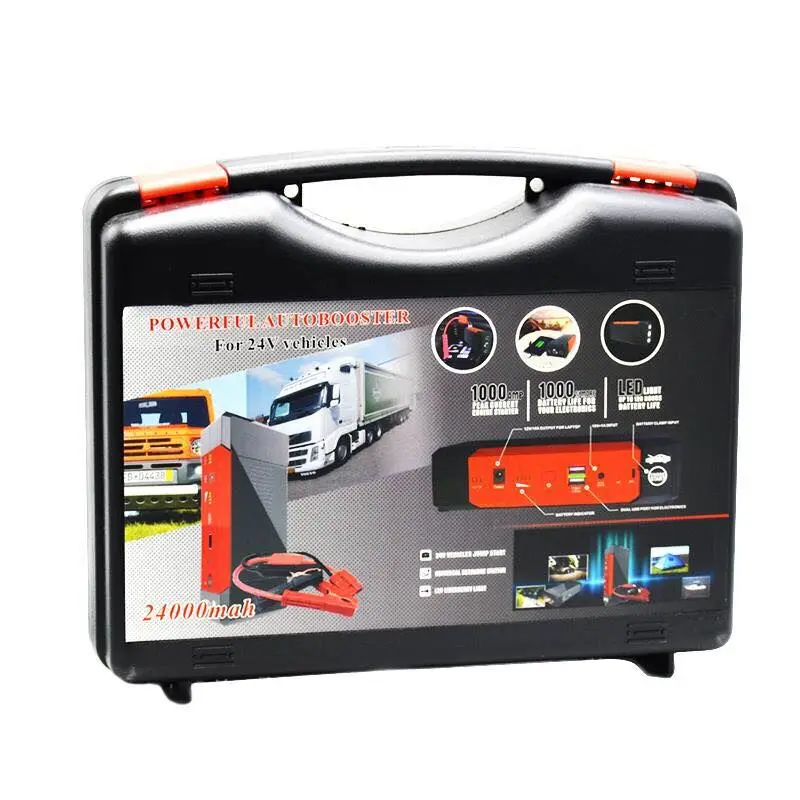 Diesel Truck Emergency Starter,Battery Charger 24000mah Powerful