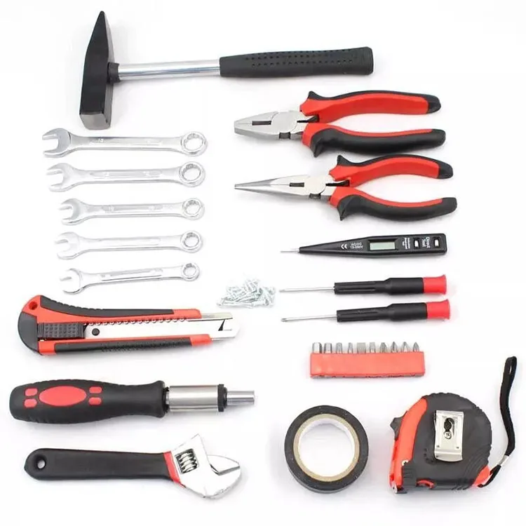 27pcs household tool set combination hand tool set with high level quality tool kit set