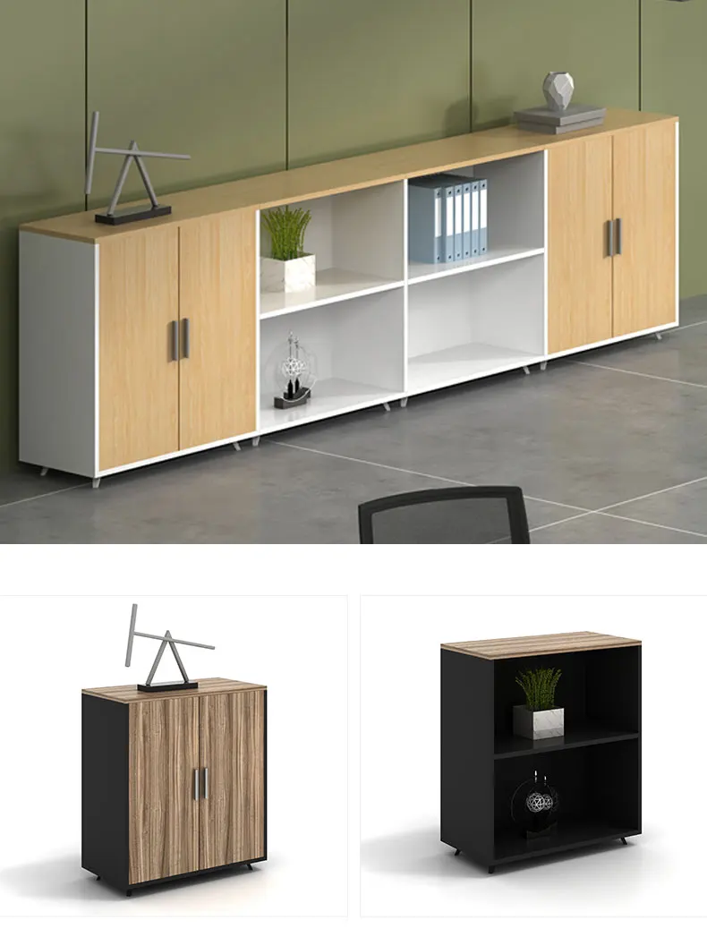 Now office furniture office use wooden combination file cabinet