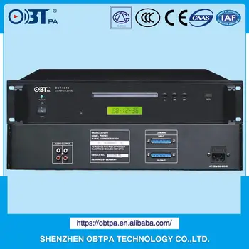 Obt 8610 Dvd Mp3 Player For Pa System Pa Audio Sources Cd Mp3