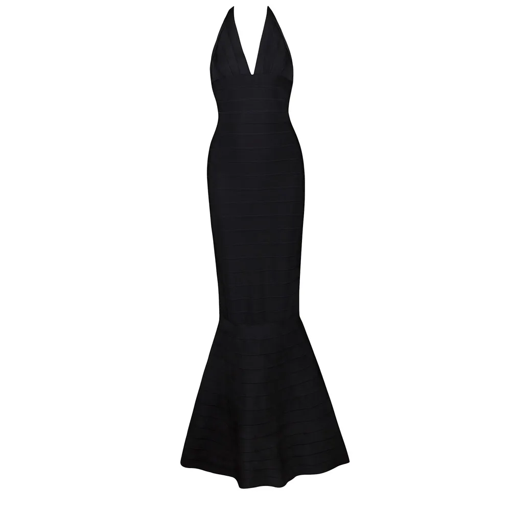 
Elegant Backless Bodycon Mermaid Wedding Bandage Dress 