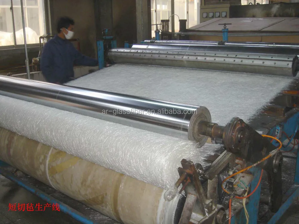 
AR FIBERGLASS CHOPPED STRAND MAT AS SECONDARD REINFORCEMENT FOR GRC 