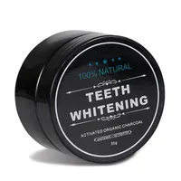 

100% Organic Coconut Activated Charcoal Natural Teeth Whitening Powder Dental 30g