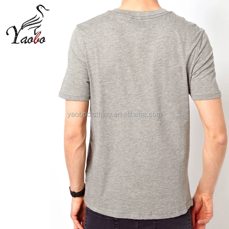 100 cotton vneck tshirt