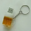 2019 Hot Sale Mini Beer Glass Plastic USB Case 4GB 8GB 16GB Memorias USB 32GB 64GB 128GB USB Flash Disk with led