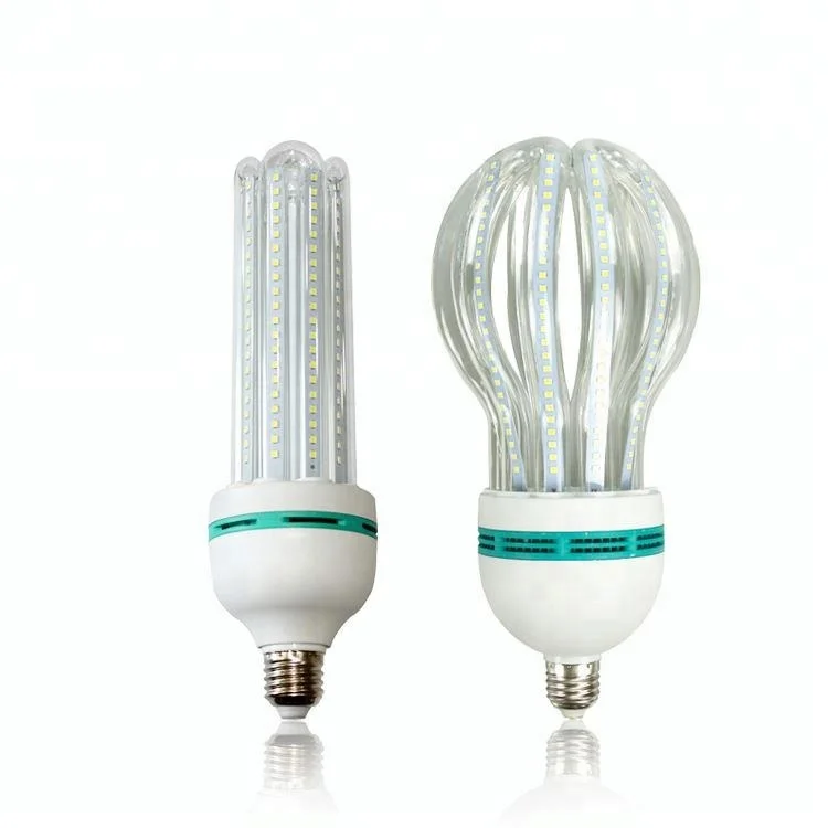 China Supplier Quality Led Light AC85-265V Indoor Lighting 4U 24W Led Lotus Corn Bulb Lighting