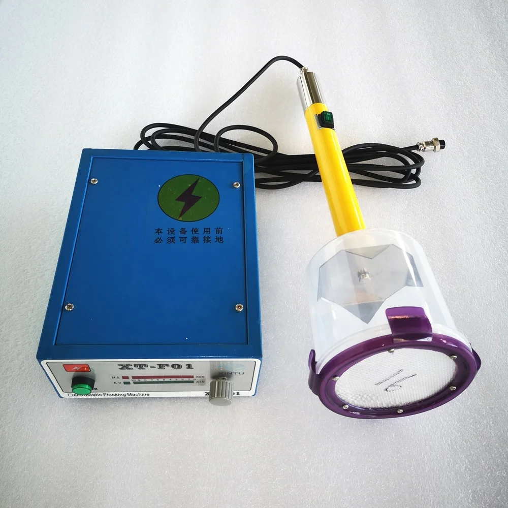 Handheld Portable Flocking Machine Velvet Coating Solution