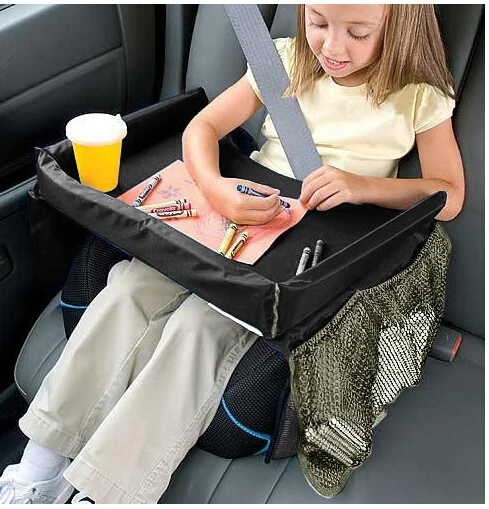 New Child Safety Stroller Parent Console Organizer Kid Car Safety Seats Toys Tray Foreign Tourism Tray